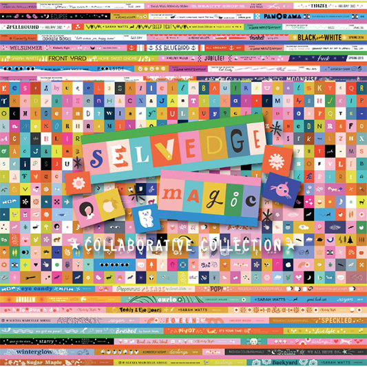 Selvedge Magic by Ruby Star Society - Letters RS5180 11 - Image 3